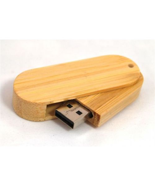 Pendrive reklamowy z nadrukiem logo firmy Drewniany NC9D/48 