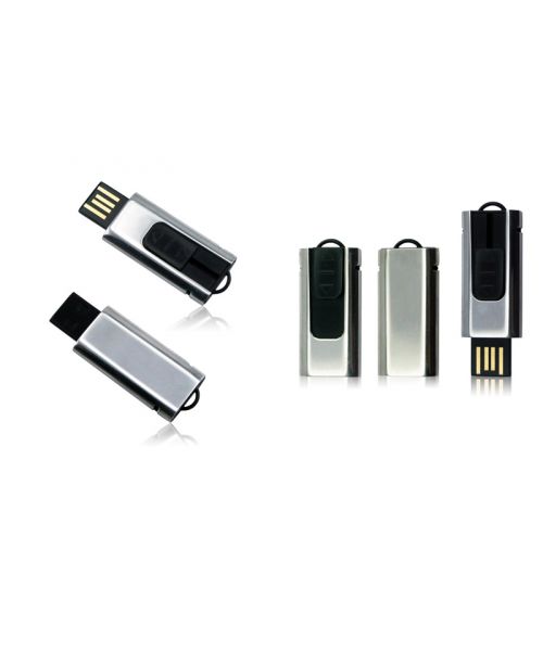 Pendrive reklamowy z nadrukiem logo firmy Metalowo-Plastikowy NC246 