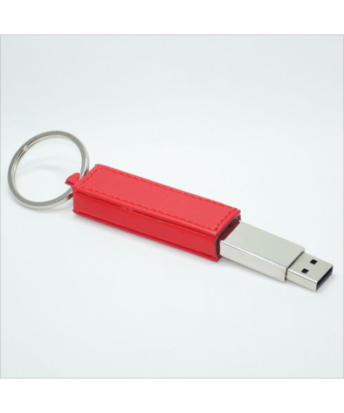 Pendrive reklamowy z nadrukiem logo firmy Skórzany NC30L 