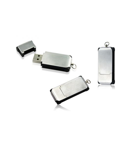 Pendrive reklamowy z nadrukiem logo firmy Metalowy NC42 