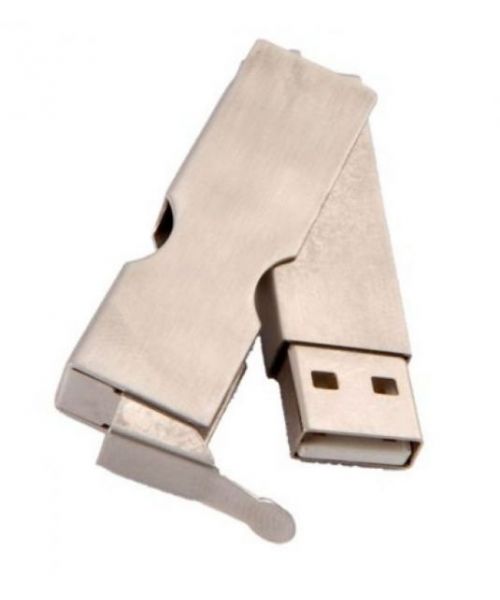 Pendrive reklamowy z nadrukiem logo firmy Metalowy NC54 