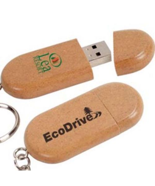 Pendrive reklamowy z nadrukiem logo firmy Ekologiczny NC6ECO 